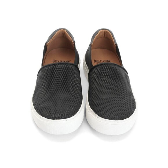 John Fluevog Black Slip-On Athletic Shoes - Picture 2 of 12